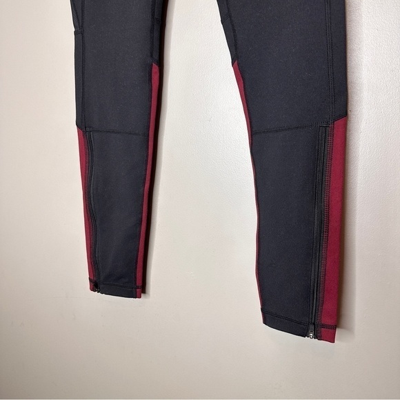 Zella gossip zipper ankle 7/8 tights - Picture 3 of 7